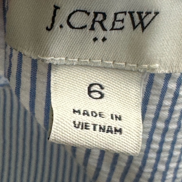 Summer dress seersucker tiered sleeveless sz 6 - Picture 7 of 11